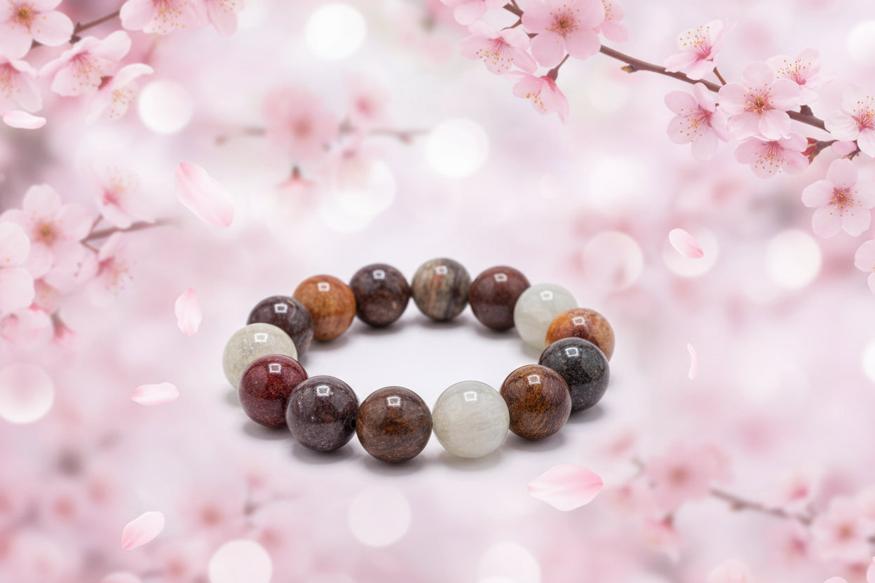 Four Seasons Colorful Phantom Quartz Bracelet