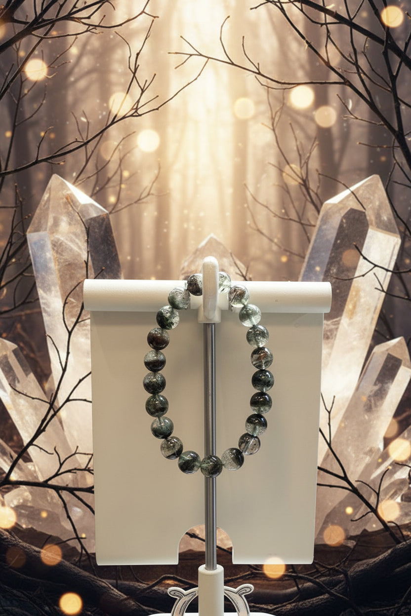 Green Phantom Quartz Prosperity Bracelet