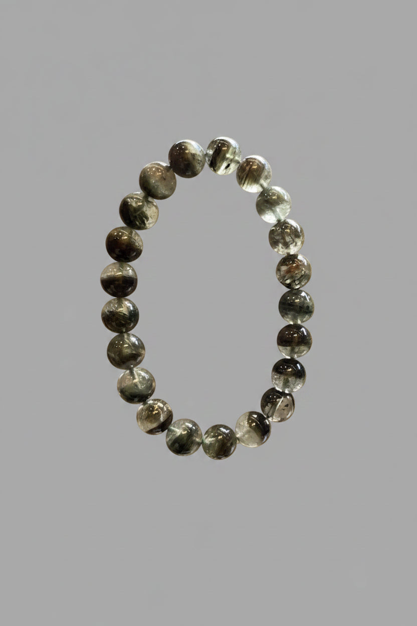 Green Phantom Quartz Prosperity Bracelet