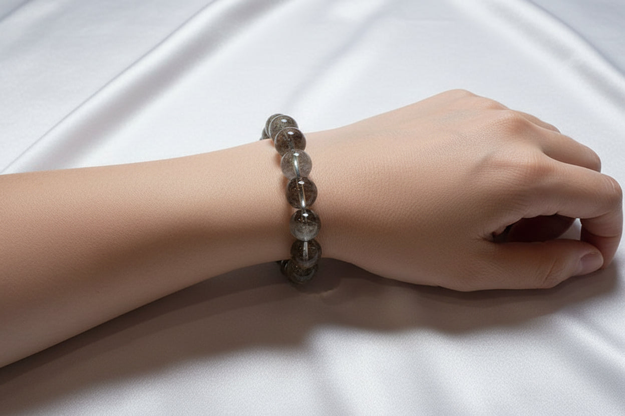 Prosperity Green Phantom Quartz Bracelet