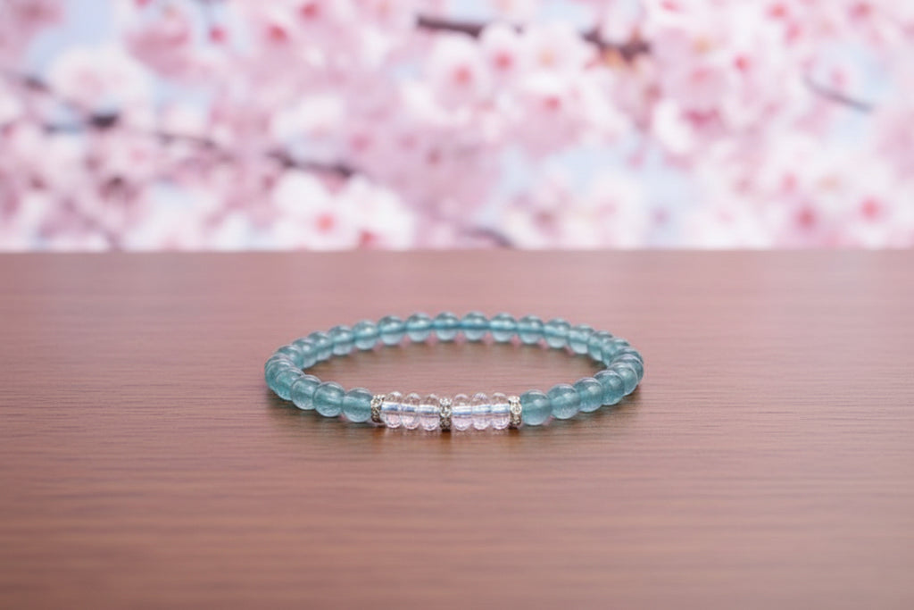 Children's Aquamarine Tranquility Bracelet