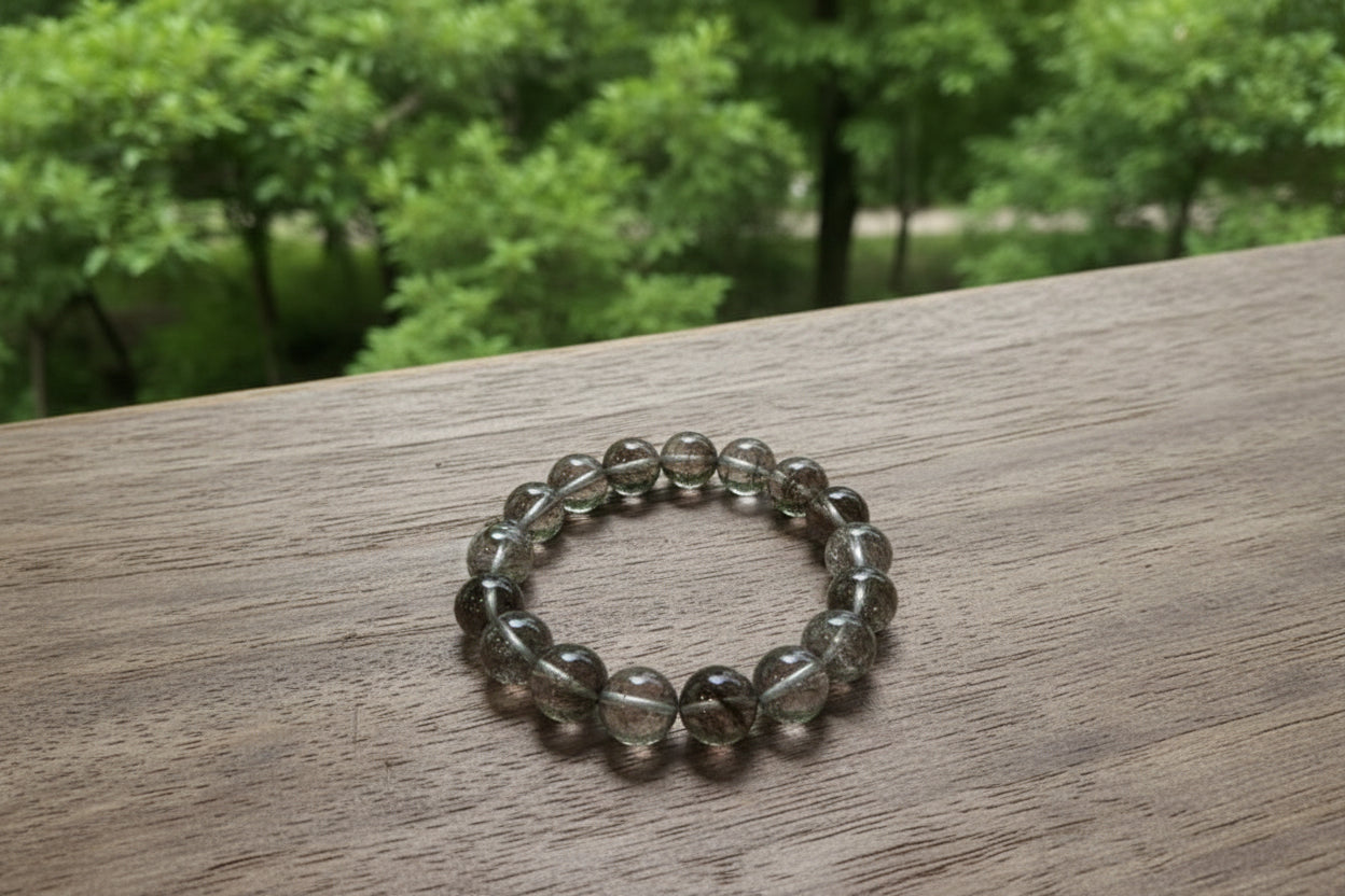 Prosperity Green Phantom Quartz Bracelet