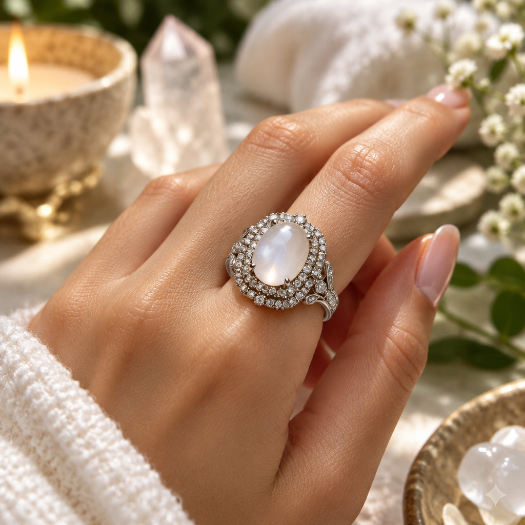 Rose Quartz Ring