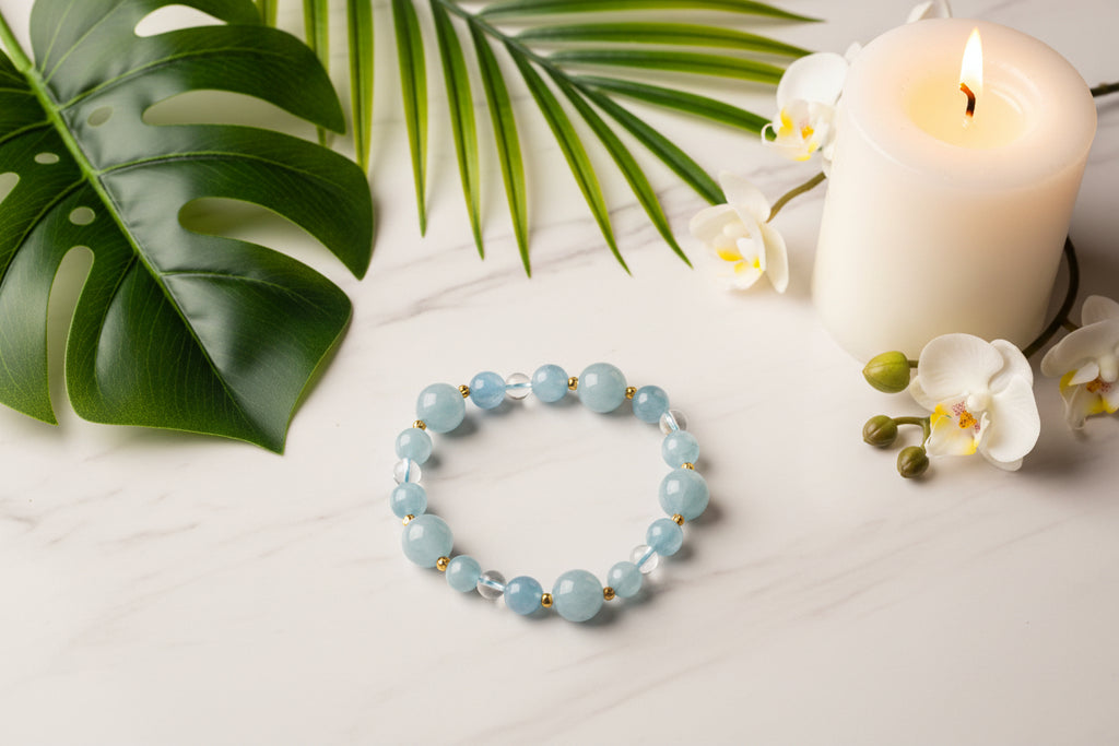 Exquisite Aquamarine Bracelet