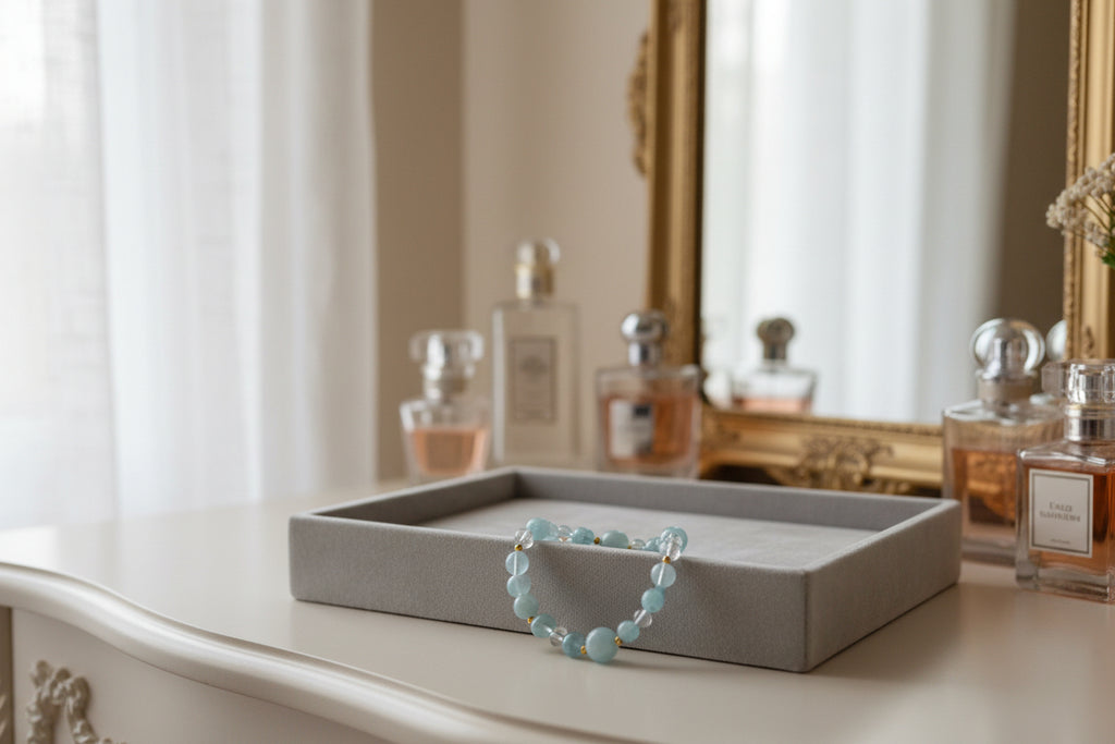 Exquisite Aquamarine Bracelet