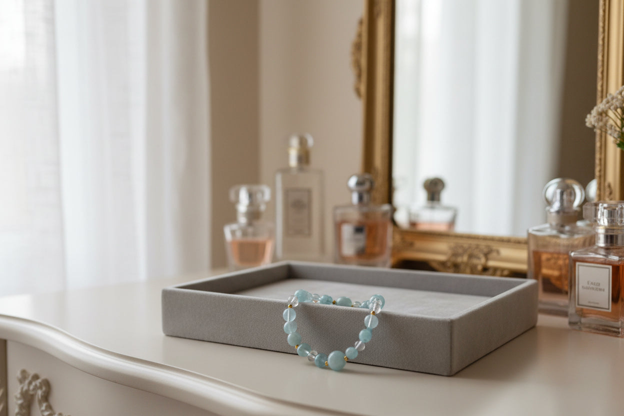 Exquisite Aquamarine Bracelet