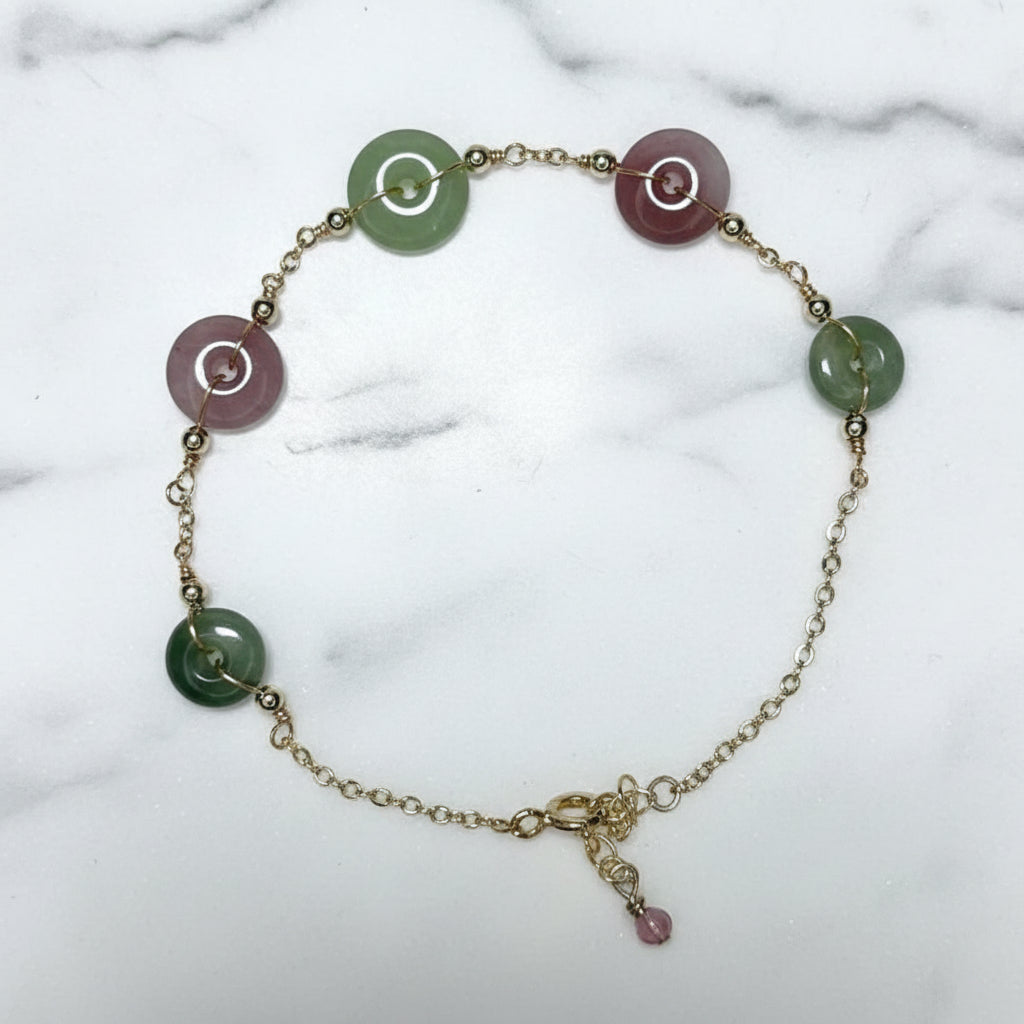 Radiant Tourmaline Confidence Bracelet