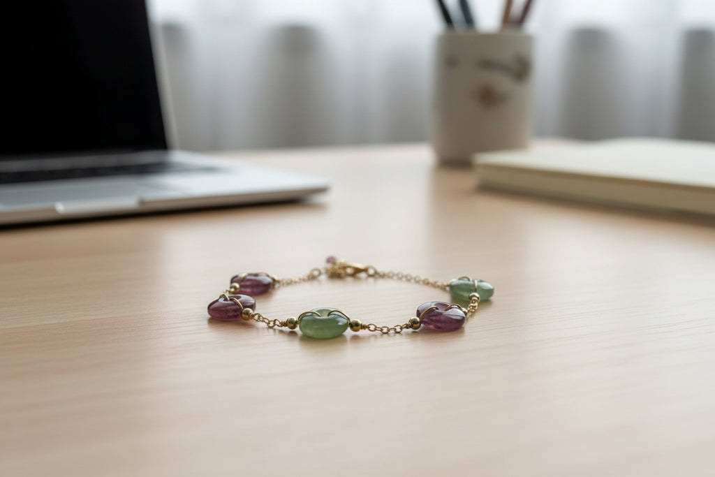 Radiant Tourmaline Confidence Bracelet