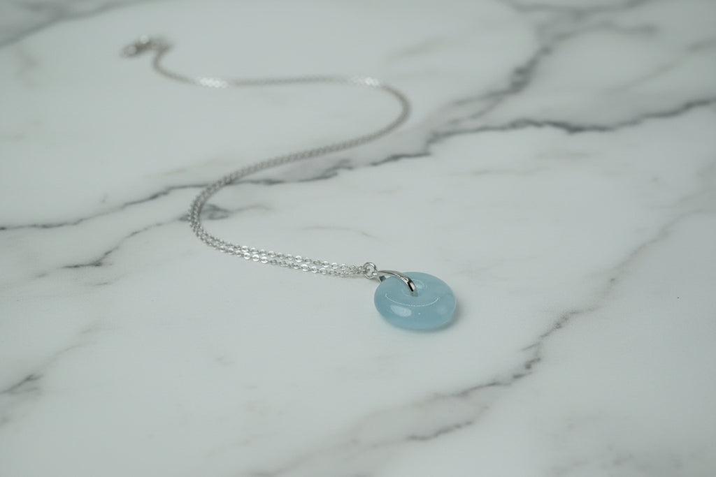 Tranquil Aquamarine Necklace