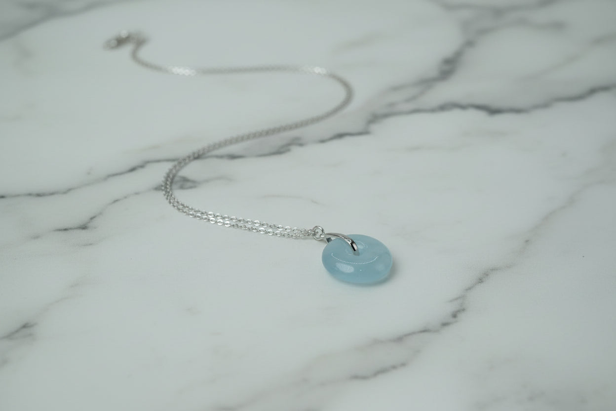 Tranquil Aquamarine Necklace