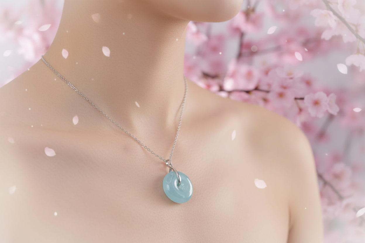 Tranquil Aquamarine Necklace