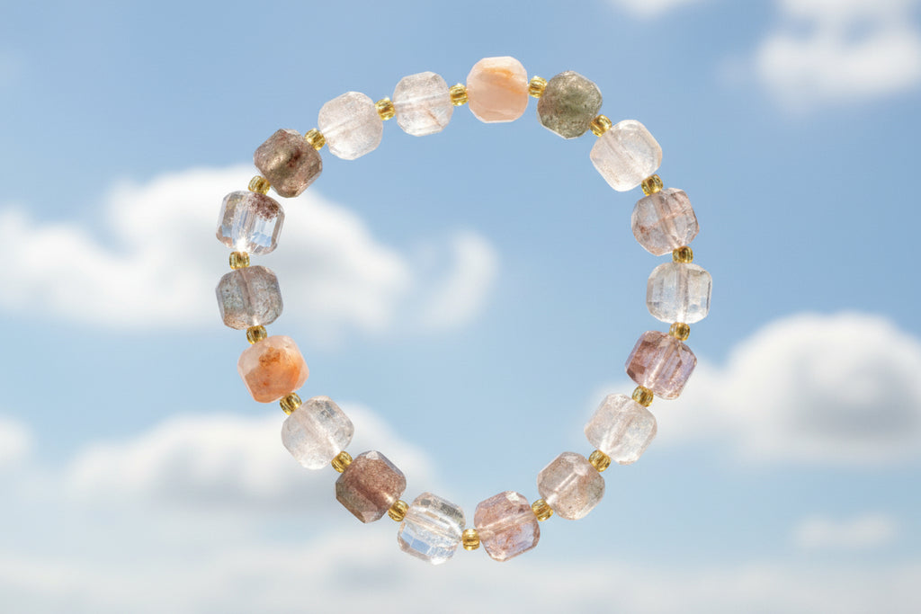 Green Phantom Quartz Bracelet