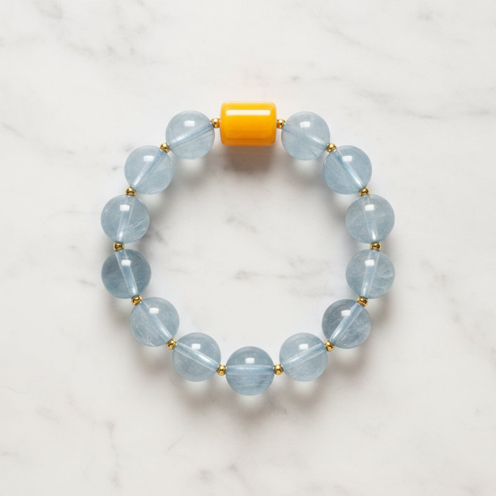 Elegant Blue Nitrite Bracelet