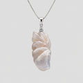 Xinghua Chalcedony Pendant Necklace