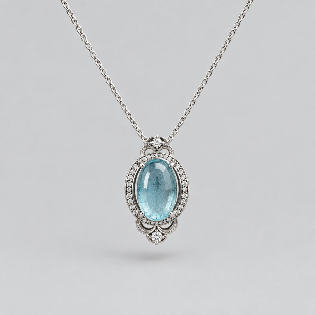 Aquamarine Necklace