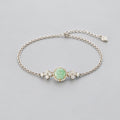 Burmese Jade Safety Buckle Bracelet