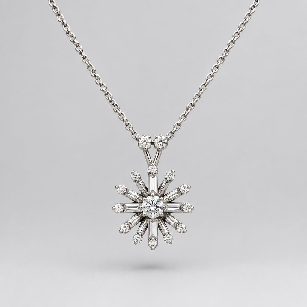 Cultivated Diamond Necklace