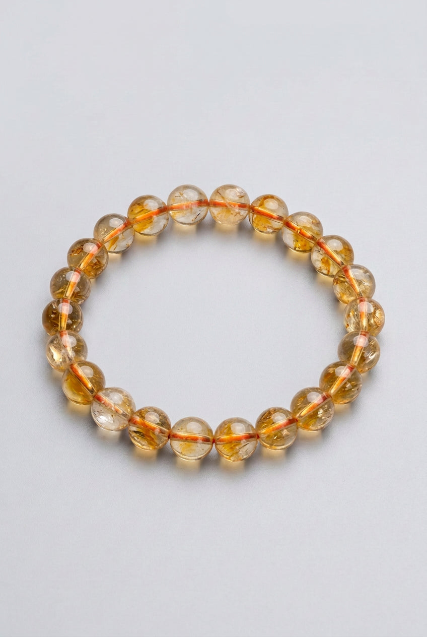 Yellow Asai Crystal Bracelet