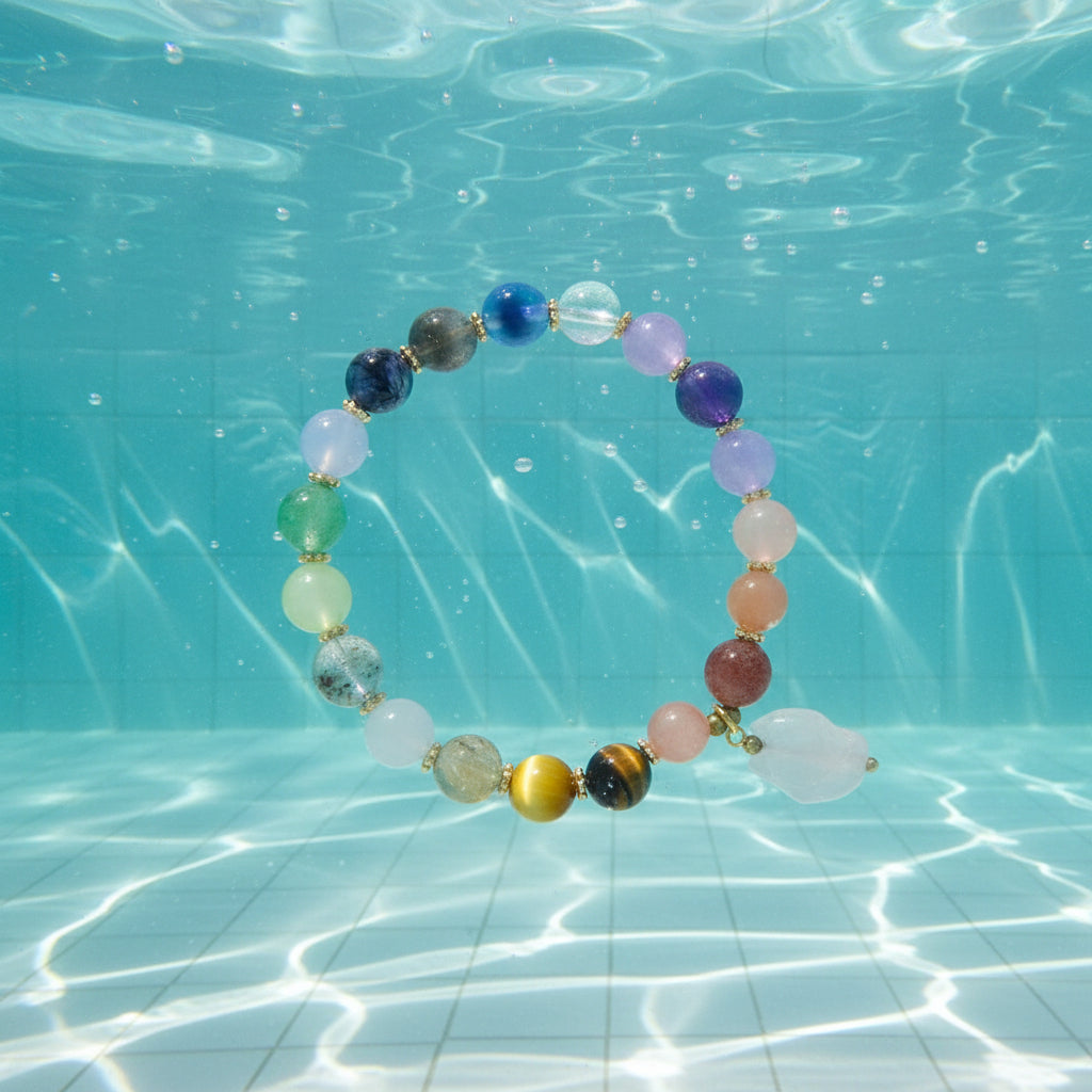 Clear Mixed Crystal Bracelet
