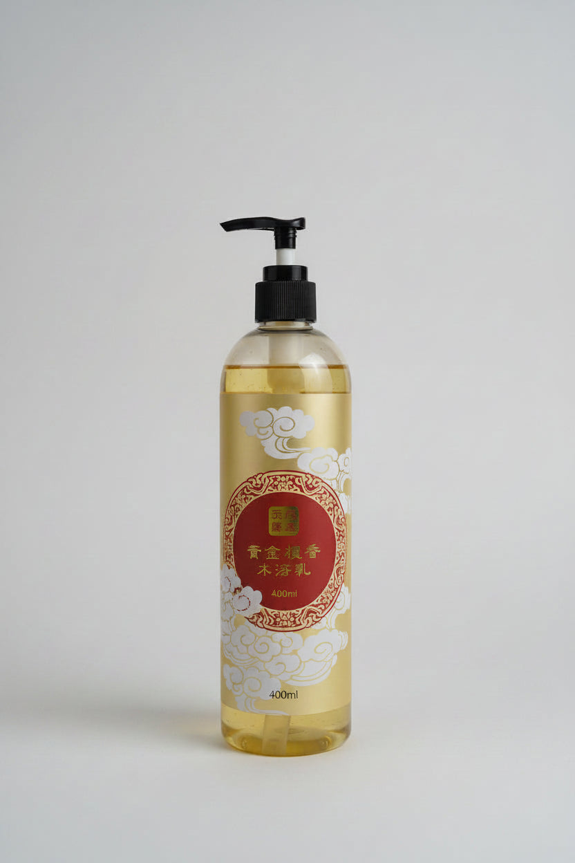 Golden Sandalwood Shower Cream / Body Wash (黃金檀香沐浴乳)