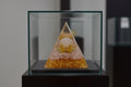 Rose Quartz Orgone Pyramid
