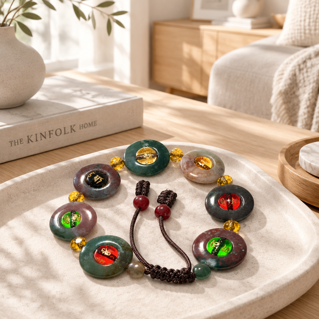 Good Fortune Arrives Five Elements Jade