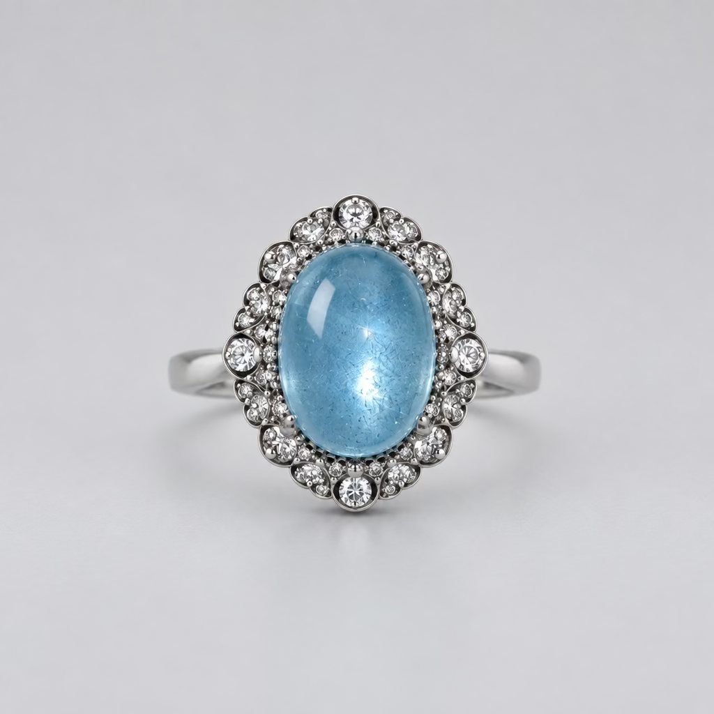 Aquamarine Ring