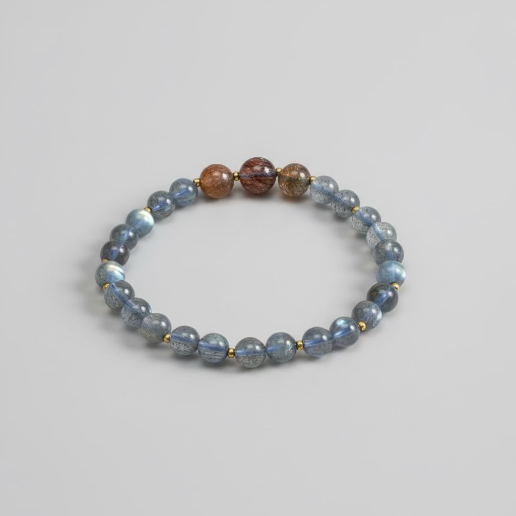 Labradorite, Black Gold Superior (6/7M)
