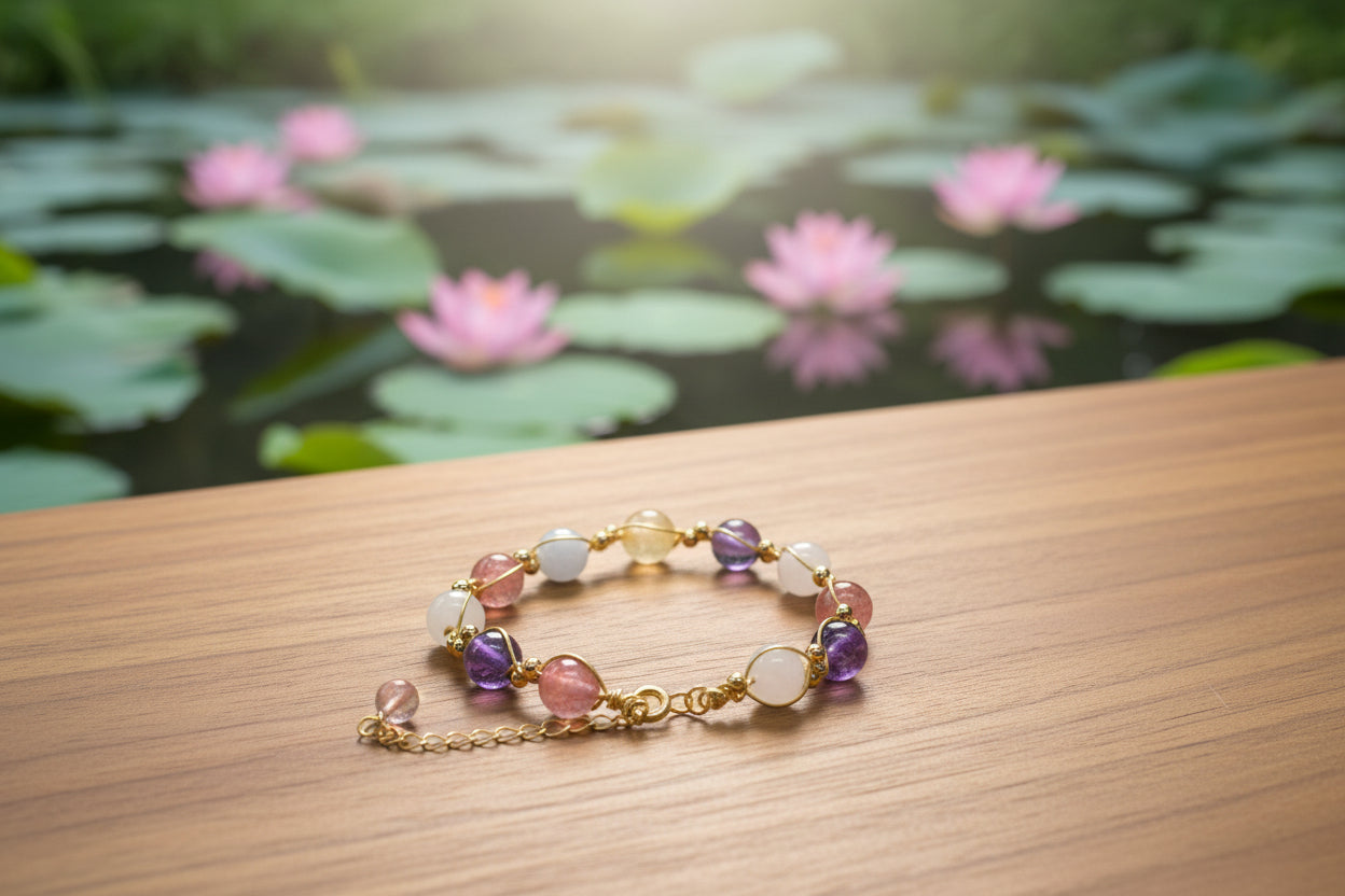 Mixed Crystal Balance & Harmony Bracelet