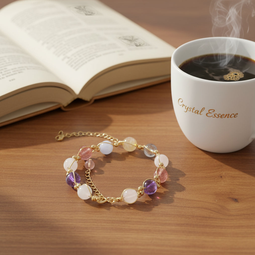 Mixed Crystal Balance & Harmony Bracelet