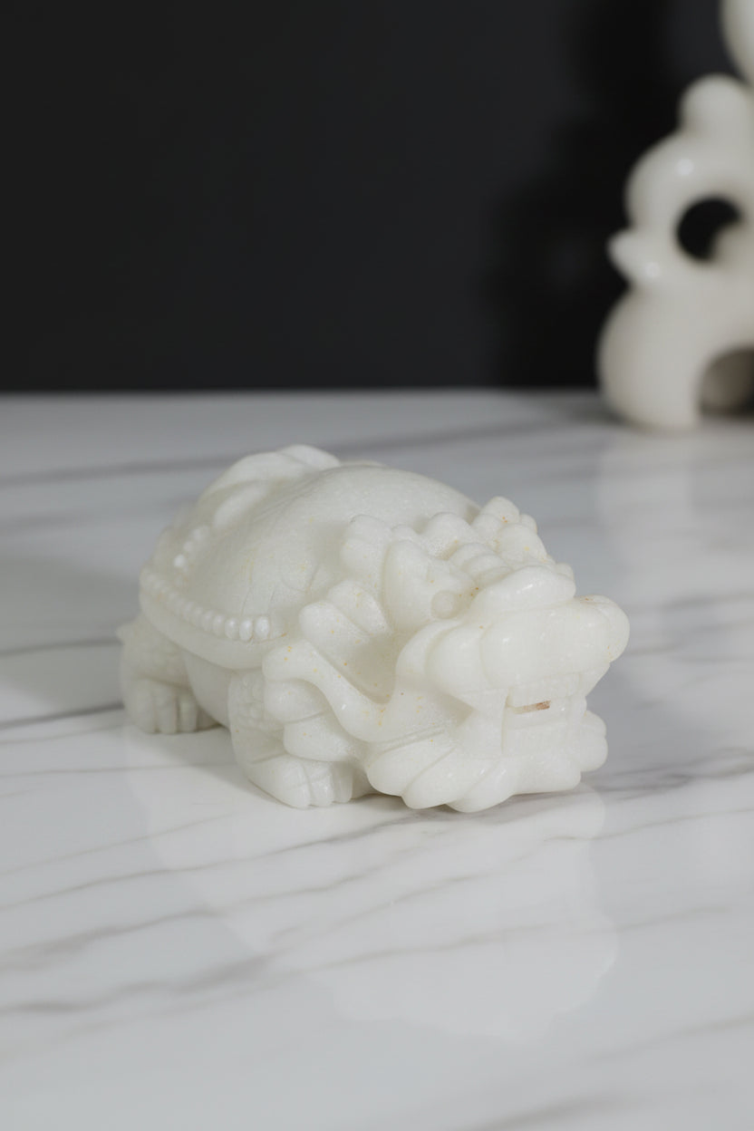 Prosperity Dragon Turtle Sculpture