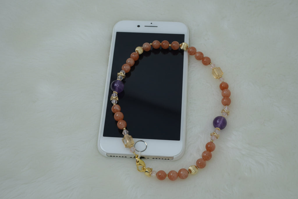 Arusa Sunstone HandPhone Charm