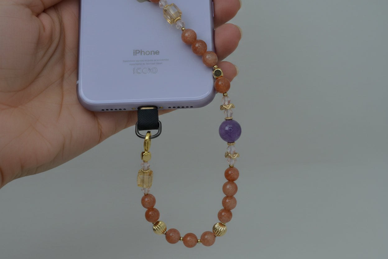 Arusa Sunstone HandPhone Charm