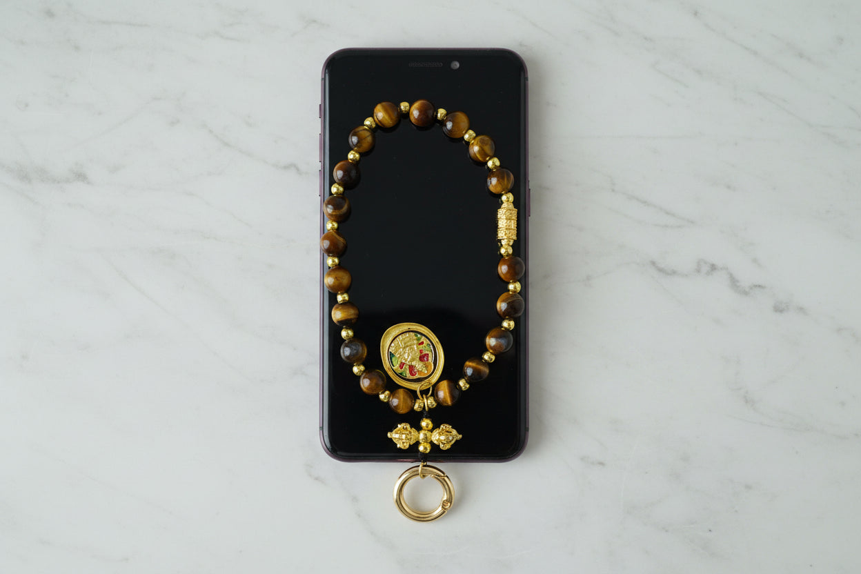 Tiger's Eye Handphone Charm