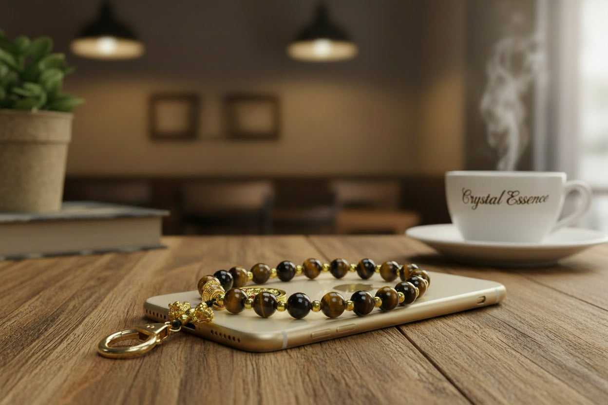 Tiger's Eye Handphone Charm