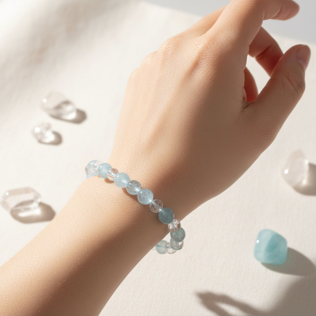 Aquamarine Dream Bracelet for Children