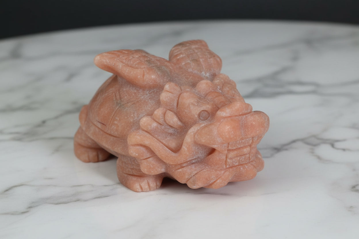Prosperity Dragon Turtle Sculpture