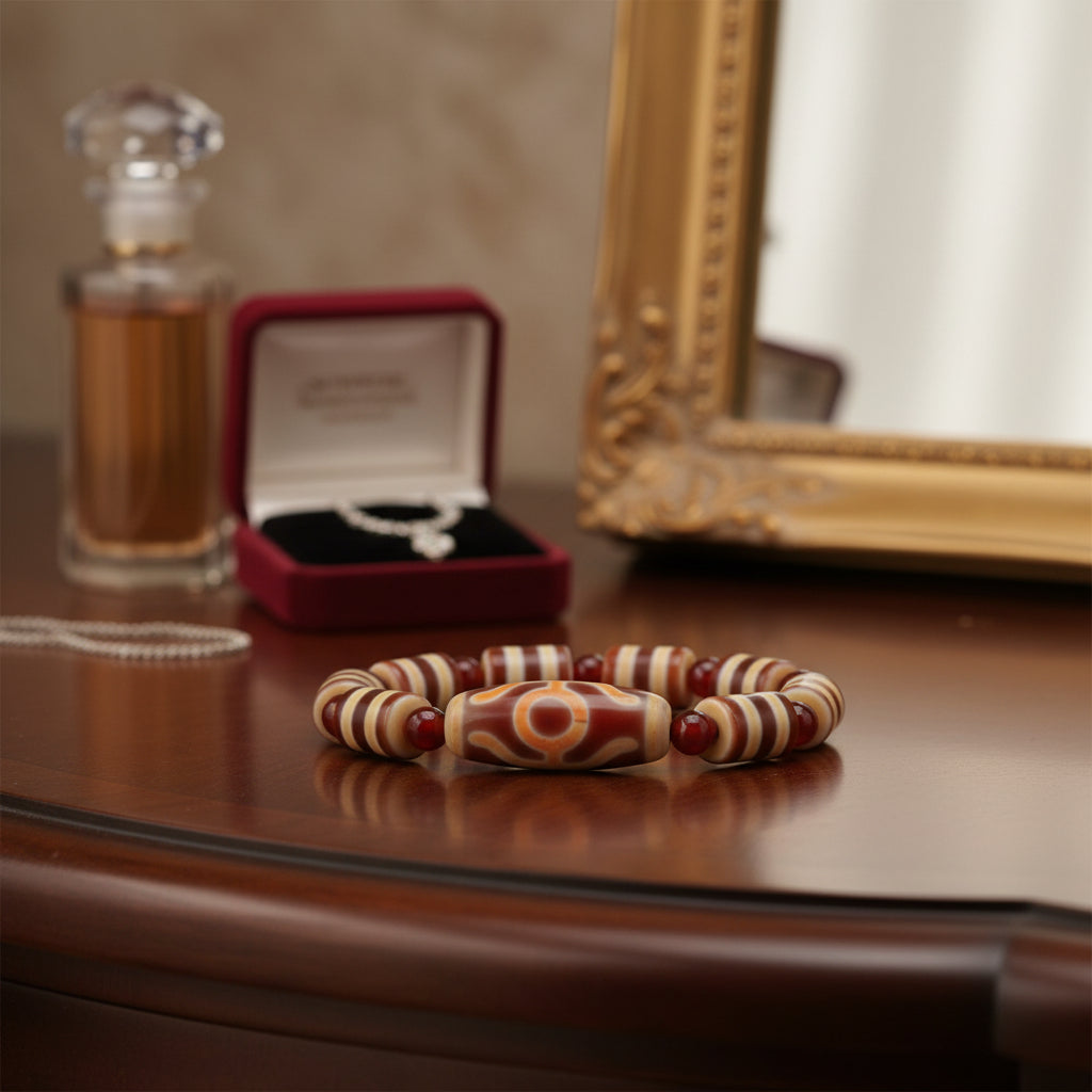 Mystic Tibetan Dzi Bead Bracelet