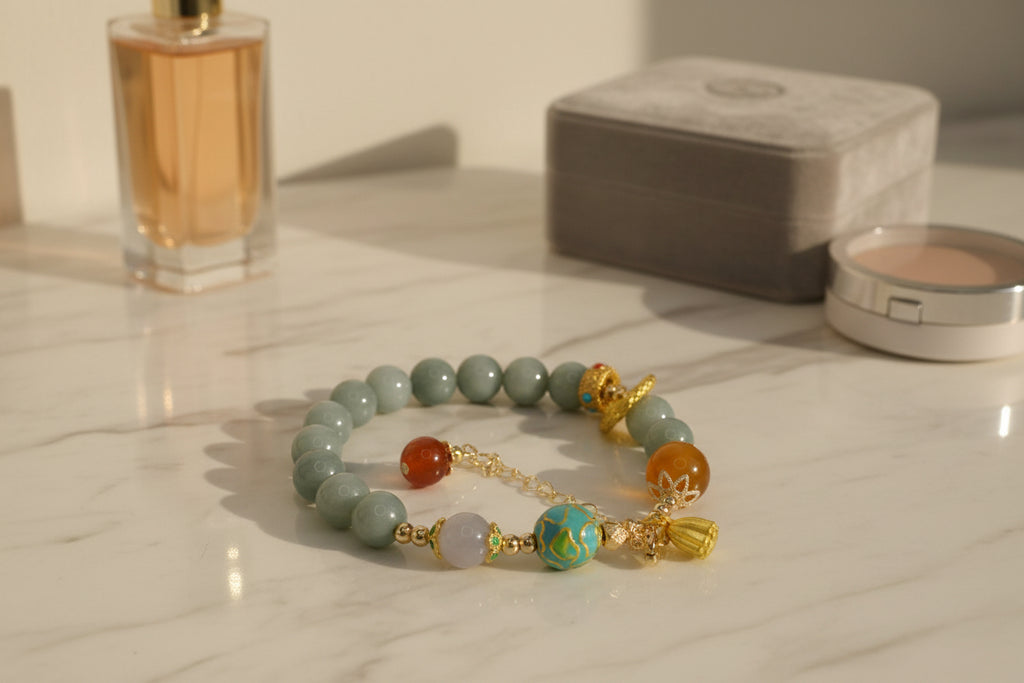 Natural Burmese Jade Bracelet