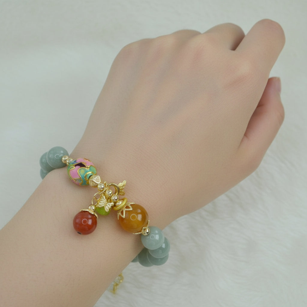 Natural Burmese Jade Bracelet