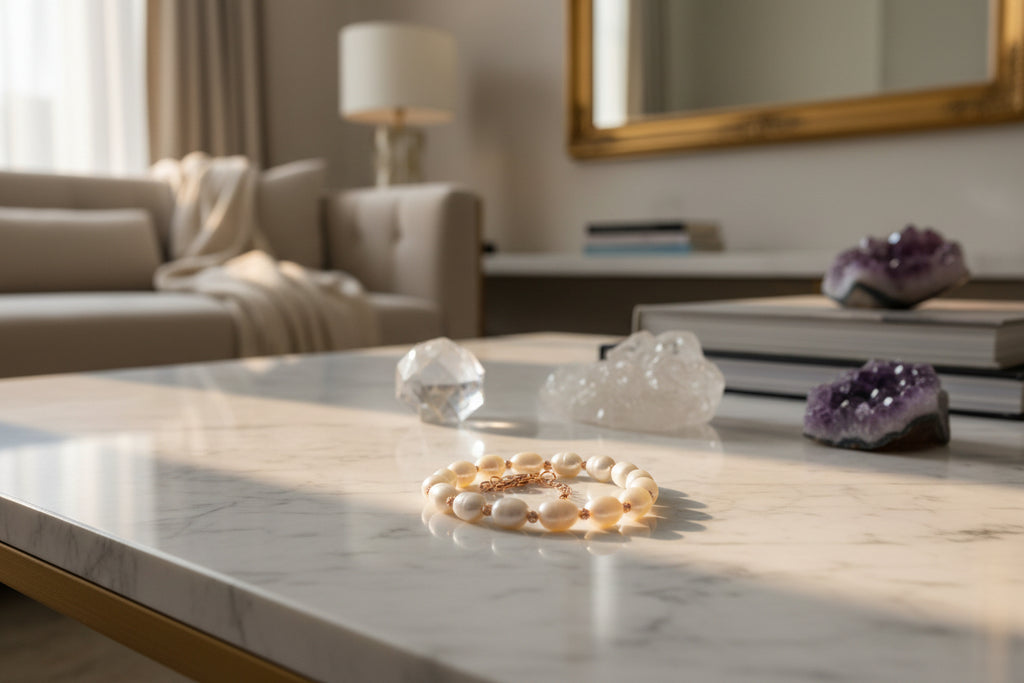 Natural Elegance Pearl Bracelet