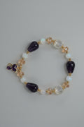 Amethyst Austrian Crystal Bracelet