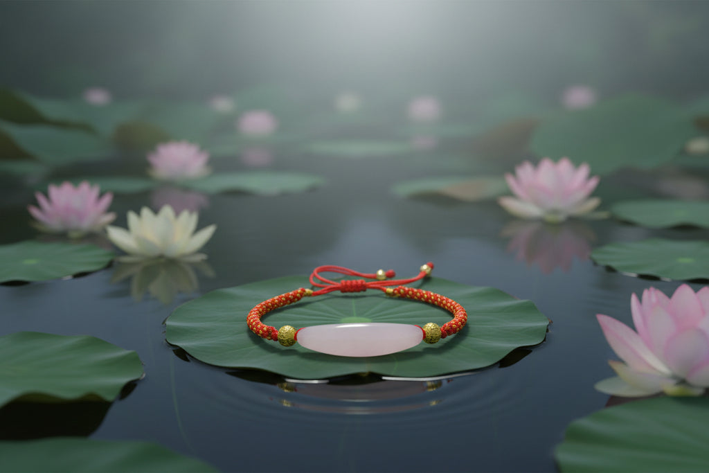 Pink-Gold Harmony Protection Bracelet