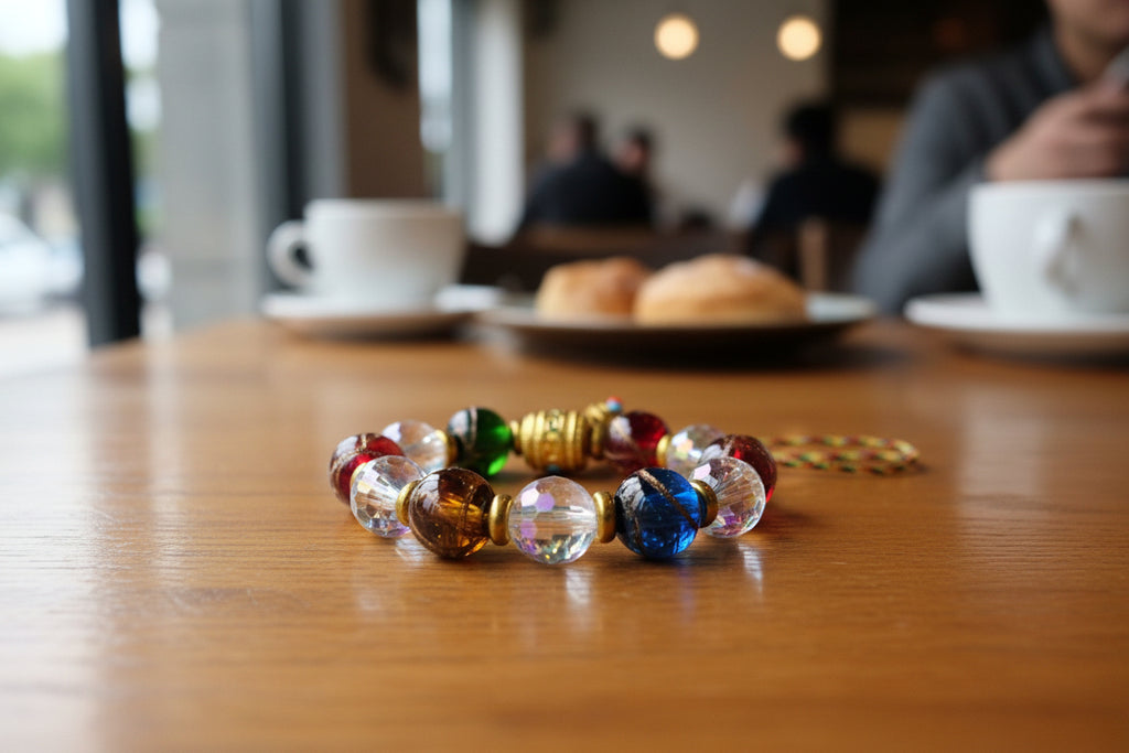 Incense Ash Glass Keychain