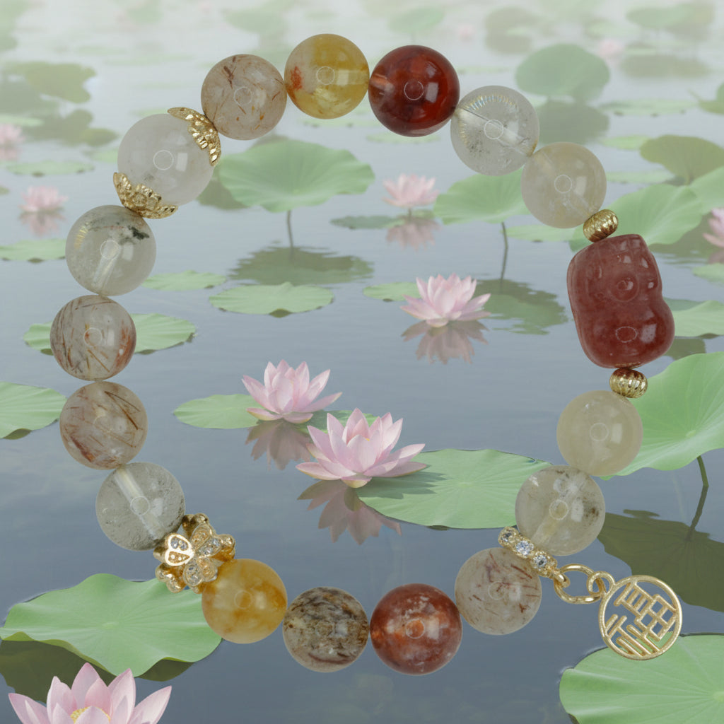 草莓晶貔貅