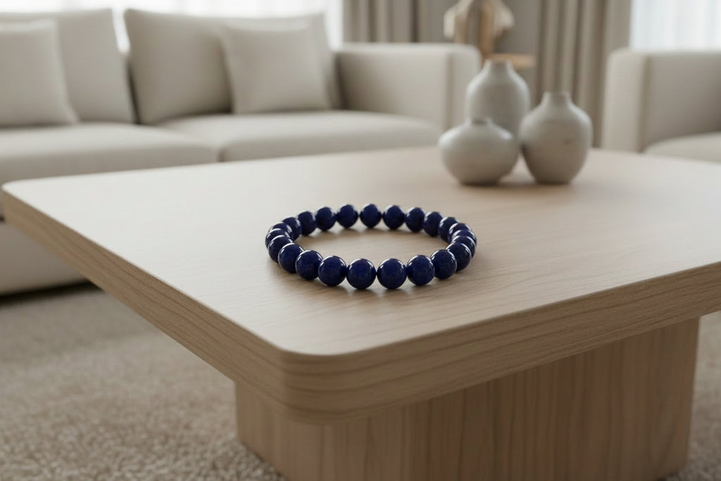 Elegant Lapis Lazuli Bracelet