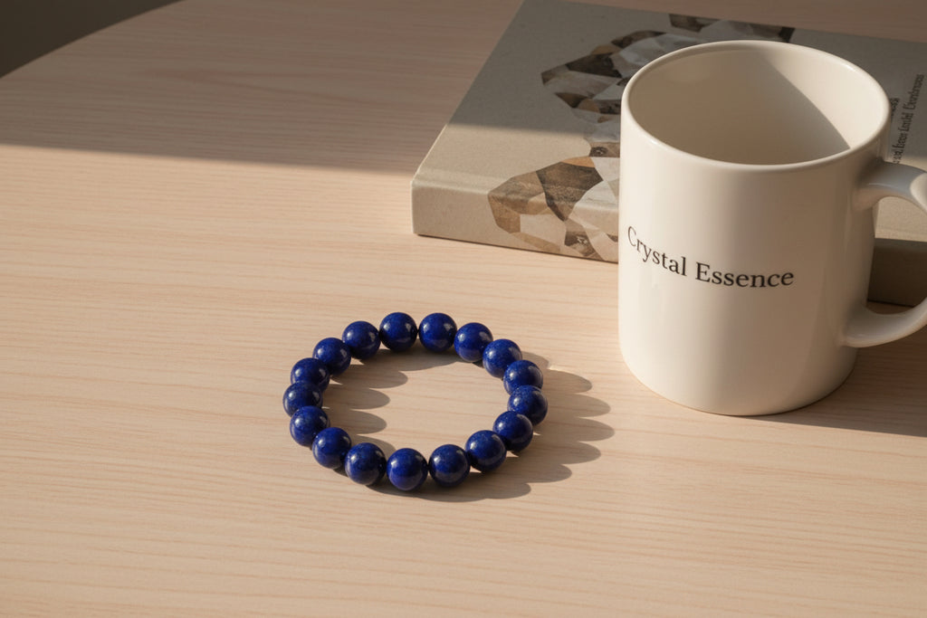 Elegant Lapis Lazuli Bracelet