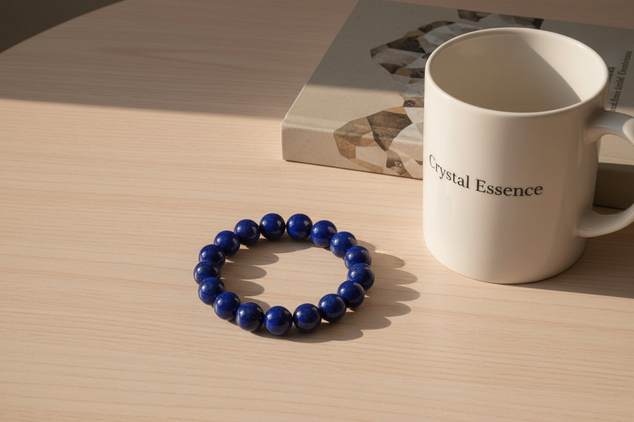 Elegant Lapis Lazuli Bracelet