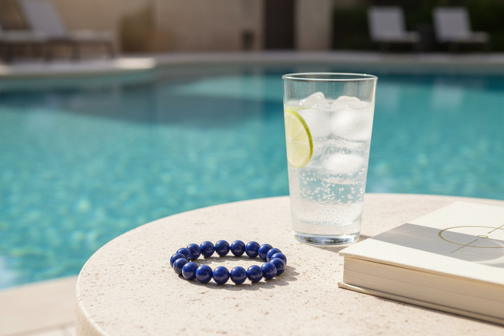 Elegant Lapis Lazuli Bracelet