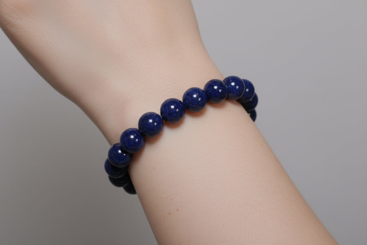 Elegant Lapis Lazuli Bracelet